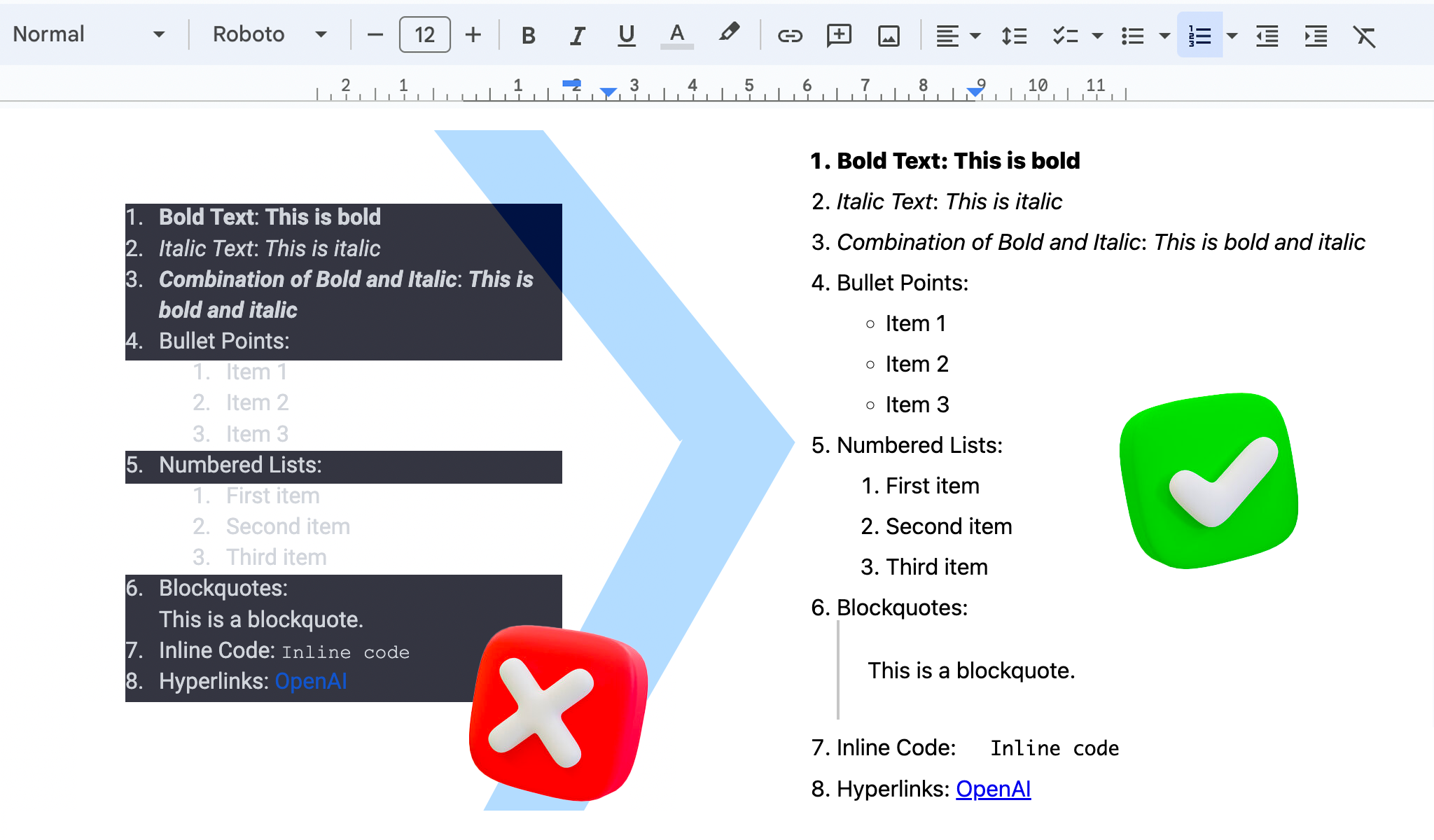 Remove chatgpt gray background while preserving formatting